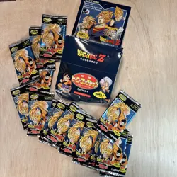 15 Pack Lot 2002 Dragon Ball Z CCG Series 4 10 Card Booster Japanese ArtBox DBZ - Image 2