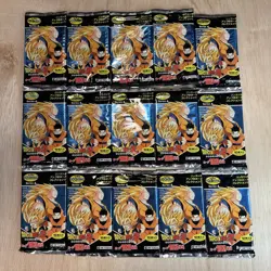 15 Pack Lot 2002 Dragon Ball Z CCG Series 4 10 Card Booster Japanese ArtBox DBZ - Image 3