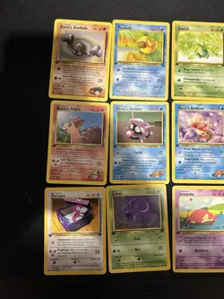 Pokemon Trading Card Collection Assorted Set 1st Edition Team Rocket & Gym Hero - Image 3