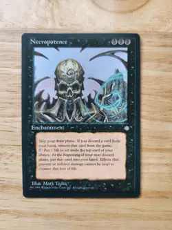 MTG - Necropotence Ice Age Regular - Near Mint - Image 1