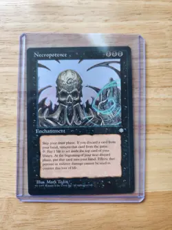 MTG - Necropotence Ice Age Regular - Near Mint - Image 3