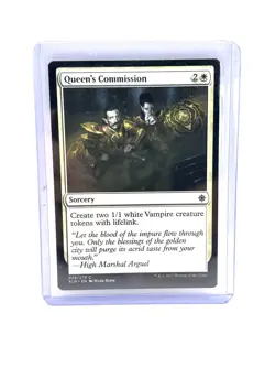 1 x Queen's Commission - Foil - Ixalan - NM-Mint - MTG - Image 1