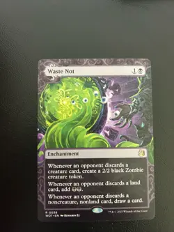Waste Not Wilds of Eldraine: Enchanting Tales Regular Rare Mtg 38 - Image 1