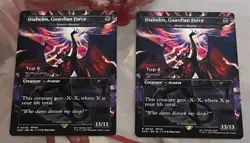 2x MTG Final Fantasy Death's Shadow TOP 8 PROMO (NON FOIL, RARE) - Image 1