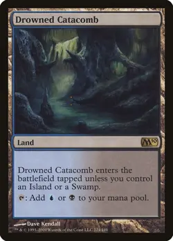 Drowned Catacomb | MTG Magic 2010 #224 | M/NM - Image 1