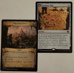 Treasure Map MTG LCI 0267 NM Rare Artifact Treasures UNplayed - Image 1