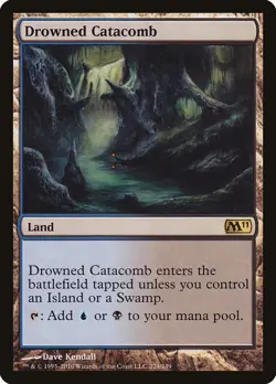 Drowned Catacomb | MTG Magic 2011 #224 | M/NM - Image 1