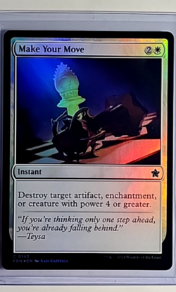 2024 MTG Magic The Gathering FDN Foundations Foil #143 Make Your Move - Image 1