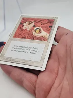 Healing Salve MTG Misprint Miscut Off Center 4th Edition *CCGHouse* - Image 3