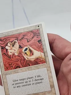 Healing Salve MTG Misprint Miscut Off Center 4th Edition *CCGHouse* - Image 5