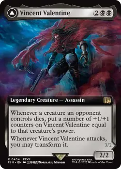 Vincent Valentine // Galian Beast (Extended Art) [FINAL FANTASY] Magic MTG - Image 1