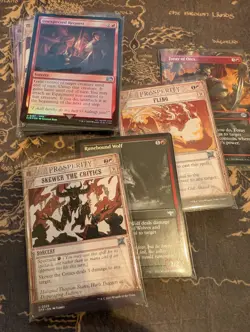 MTG Red Uncommons - 10 Unique Cards | All Red | Chance of Foils & Borderless - Image 1