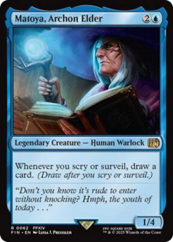Matoya, Archon Elder [FINAL FANTASY] Magic MTG - Image 1
