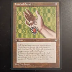 Mtg Jeweled Amulet LP Ice Age Magic the Gathering Card - Image 2
