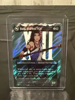 MTG Final Fantasy: Fang, Fearless I'Cie Borderless (Surge Foil) #526 - Image 1