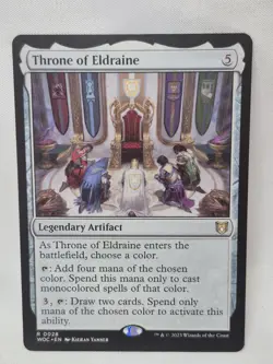 MTG Throne Of Eldraine 0028 Wilds Of Eldraine Commander Regular Finish - Image 1
