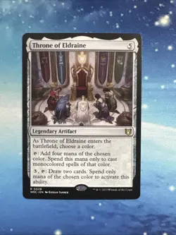 MTG Throne Of Eldraine 0028 Wilds Of Eldraine Commander Regular Finish - Image 1