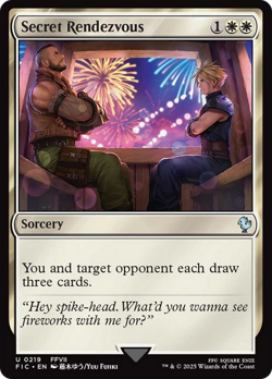 Secret Rendezvous (0219) [FINAL FANTASY Commander] Magic MTG - Image 1