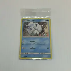 Alolan Vulpix Holo 2017 Pokemon Toys R Us Promo Card (21/145) SEALED - Image 1