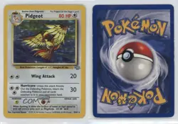 Pidgeot Holo Pokemon Jungle #8 1999 ww1 - Image 3