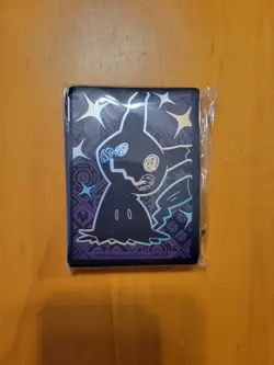 Pokemon TCG - Paldean Fates - Shiny Mimikyu - ETB Sleeves (65ct) SEALED - Image 1