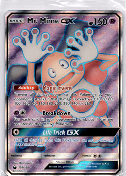 Mr. Mime GX (Full Art) SM - Celestial Storm - Pokemon Near Mint - Image 1