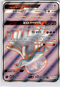 Nihilego GX (Full Art) SM - Crimson Invasion - Pokemon Near Mint - Image 1