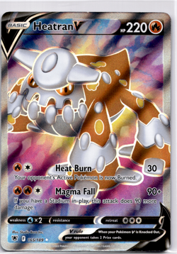 Heatran V (Full Art) SWSH10: Astral Radiance - Pokemon Near Mint - Image 1