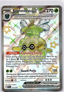 Forretress ex SV: Paldean Fates - Pokemon Near Mint - Image 1