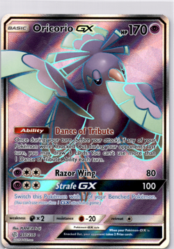 Oricorio GX (Full Art) SM - Cosmic Eclipse - Pokemon Near Mint - Image 1
