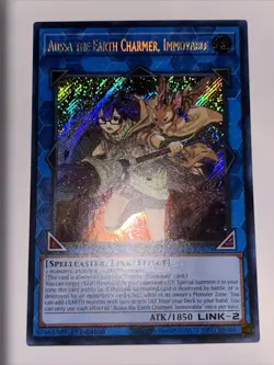 Yugioh! Aussa the Earth Charmer, Immovable - RA04-EN078 - Secret Rare - 1st Edit - Image 1