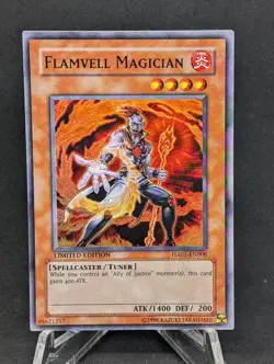 YuGiOh - Flamvell Magician - HA01-EN008 - Super Rare - Limited LP - Image 1