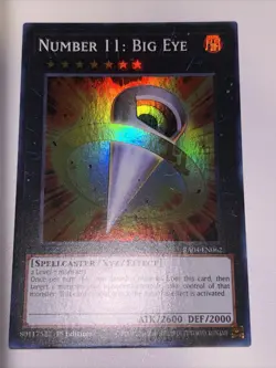 Yugioh Number 11: Big Eye Super Rare RA04 - Image 1