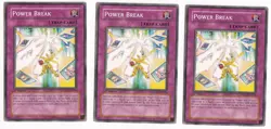 Yugioh- 3X Power Break - Common - 1st Edition - TSHD-EN076 - Near Mint - Image 1