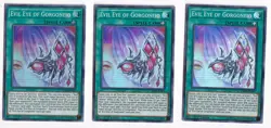 3x (M/NM) - Evil Eye of Gorgoneio - CHIM-EN062 - Super Rare - 1st Edition YuGiOh - Image 1