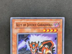 Ally of Justice Garadholg HA01-EN015 Super Rare Limited Yugioh LP-/MP+ - Image 2