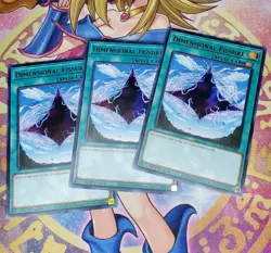 Yugioh 3x Dimensional Fissure - Battles of Legend: Monstrous Revenge (BLMR) NM - Image 1