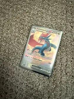 Pokemon TCG Salamence EX Dragon Card 187/159 Journey Together - Image 2