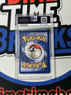 1999 Pokemon Game Blastoise Holo Card PSA 6 - Image 2