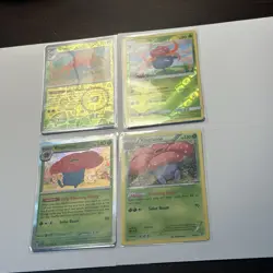 Gloom & Vileplume Pokemon Card Lot - X4 Unique Cards - A80 - Image 2