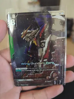 Gundam Card Game - Wing Gundam Zero - LR+ Alt Art GD01-024 English - Image 1