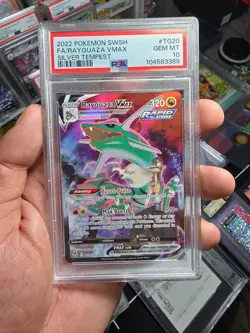 Rayquaza Vmax - TG20/TG30 - Ultra Rare - Silver Tempest - Pokemon Card - PSA 10 - Image 1