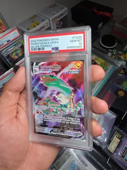 Rayquaza Vmax - TG20/TG30 - Ultra Rare - Silver Tempest - Pokemon Card - PSA 10 - Image 2