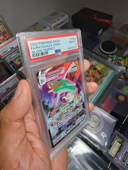 Rayquaza Vmax - TG20/TG30 - Ultra Rare - Silver Tempest - Pokemon Card - PSA 10 - Image 3