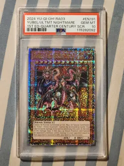 Yu-Gi-Oh! 2024 Yubel Ultimate Nightmare 1st Edition GEM MT PSA 10 Card - Image 1