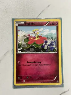 Flabebe Pokemon Card - XY Flashfire 62/106 - Common - Image 1