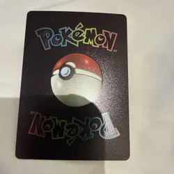 Pokemon Card All Black And Red Foil Fan Art Lugia The God Of Pokemon VMAX Hp758 - Image 2