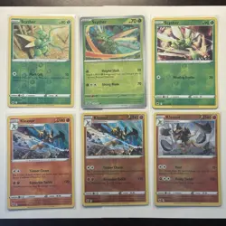 Scyther & Kleavor Pokemon Card Lot - X6 Unique Holos - A91 - Image 1