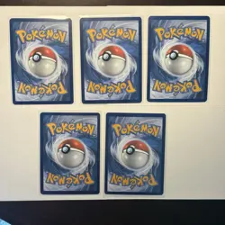 Rhyhorn Rhydon Rhyperior Pokemon Card Lot - X5 Unique REV HOLOS - A93 - Image 2