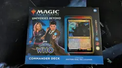 Timey-Wimey Commander Deck MTG: Universes Beyond Doctor Who Magic the Gathering - Image 1